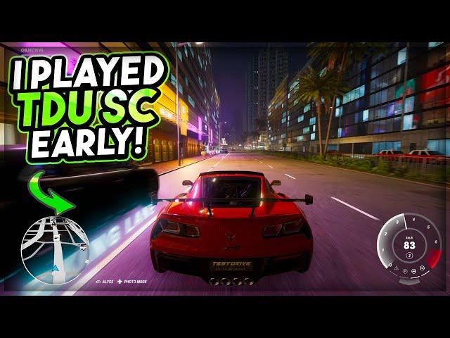 I PLAYED Test Drive Unlimited Solar Crown EARLY! (My Honest Thoughts)