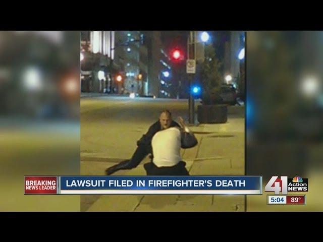 Family files suit in firefighter's death