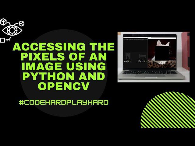 Accessing the pixels of an image using Python and OpenCV