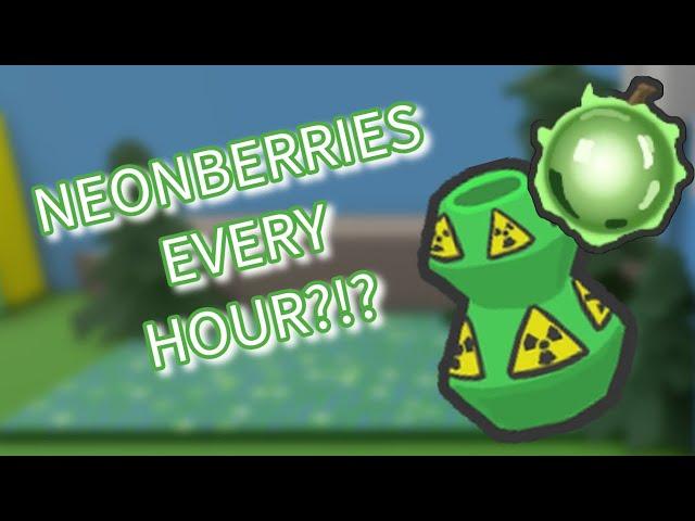 These methods will QUICKLY get you NEONBERRIES in Bee Swarm Simulator