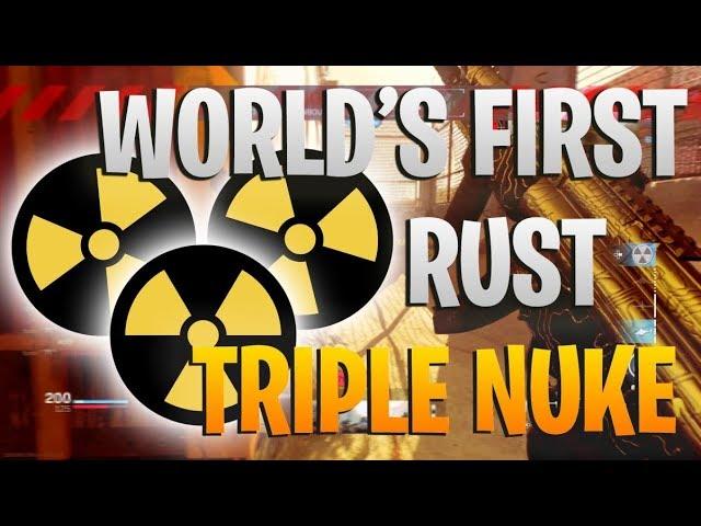 WORLD'S FIRST TRIPLE NUKE ON RUST! | Introducing SAEKO MCLA