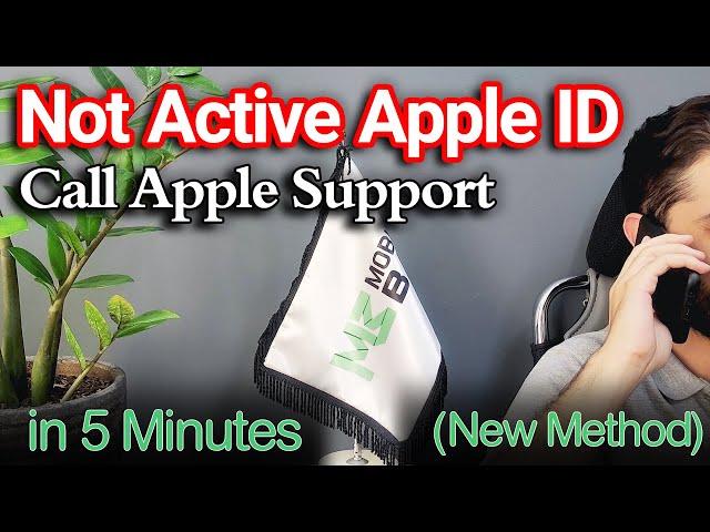 Not Active Apple ID - Call Apple Support in 5 Minutes (New Method)