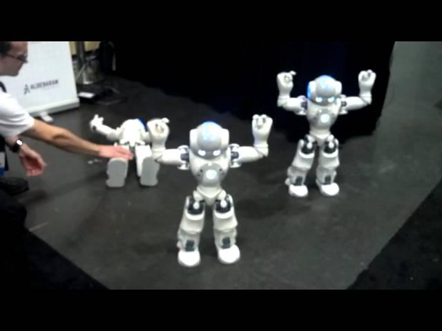 Dancing Robots at Pycon 2012