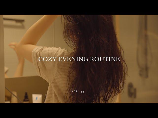 Night Time Routine  | Cozy evening habits to end the day comfortably | pasta from scratch 