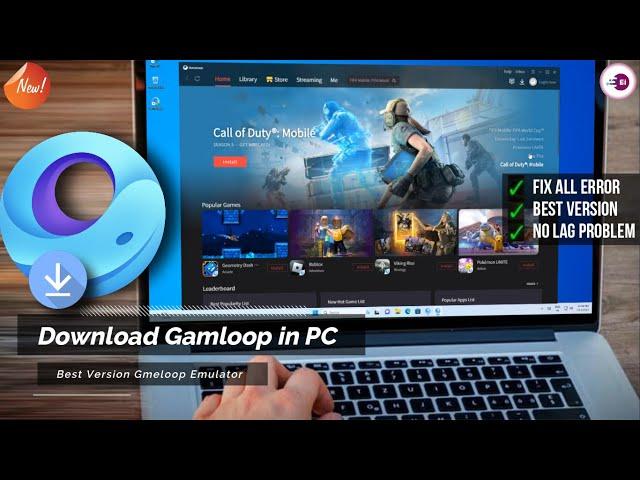 How To Download Gameloop Emulator in PC and Laptop [ Fix All Error ] Gameloop Install in PC