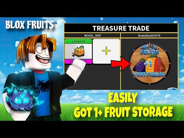 LEOPARD To 1+ FRUIT STORAGE challenge In Blox Fruits Trading[MUST WATCH]