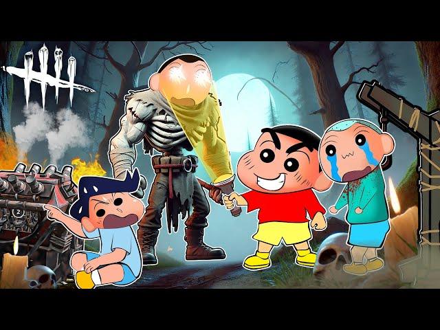 Shinchan Trolling Killer Bochan In DBD  | Shinchan Playing Dead By Daylight | Funny Game 