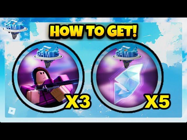 Arsenal ALL SHINES & SILVERS - THE GAMES ROBLOX EVENT (How to get)