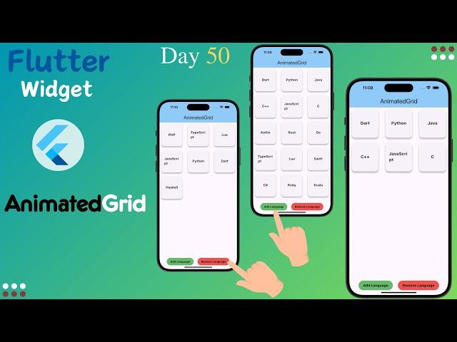 Flutter AnimatedGrid | Create Stunning Animated Grids in Your Apps | Animated Grid Flutter