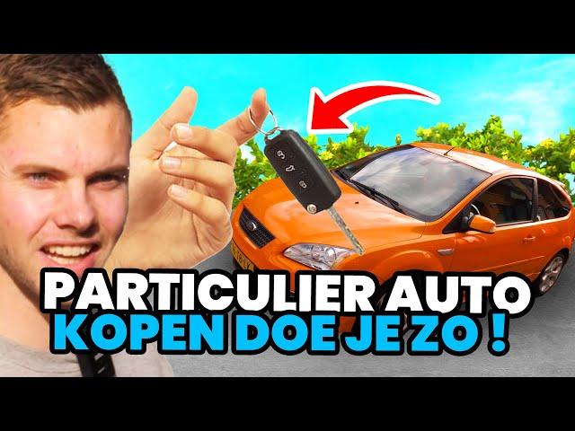 Particulier auto kopen doe je zo!