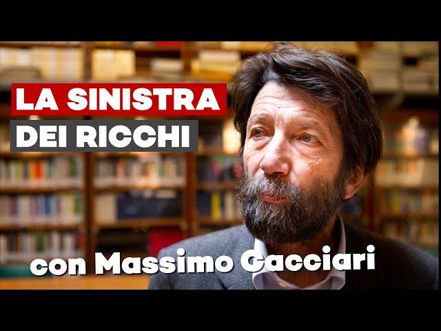 MASSIMO CACCIARI - La sinistra PERDE perchè protegge la CLASSE DOMINANTE