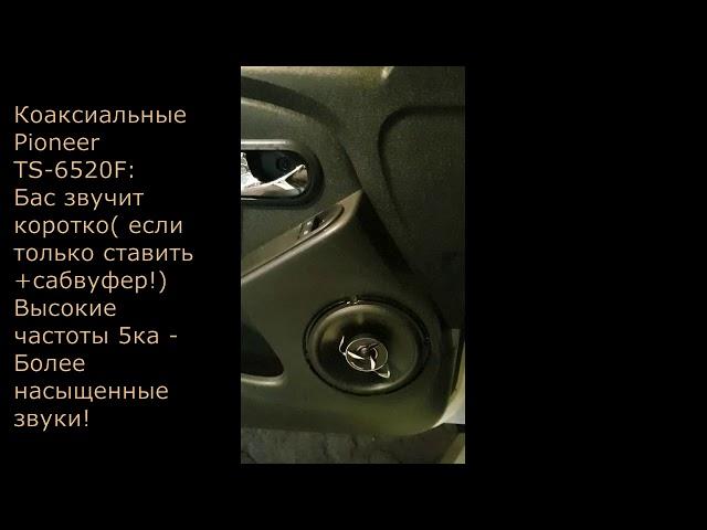 Выбор и замена передних штатных динамиков на RENAULT DUSTER