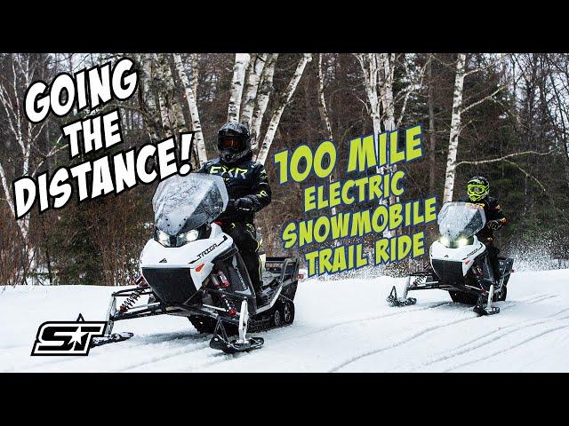 Taiga Electric Snowmobile 100 Mile Real World Test!