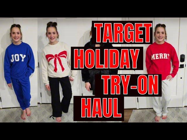 Teen Target Holiday Try-On Haul! | Fall Fashion Finds 