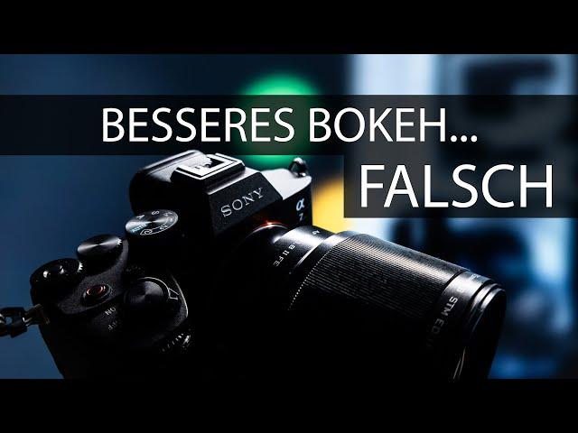 Vollformat macht ein besseres Bokeh als APS-C! FALSCH ️