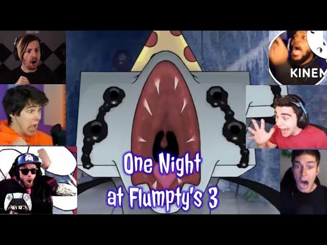 Gamers React to the First Death | One Night at Flumpty’s 3