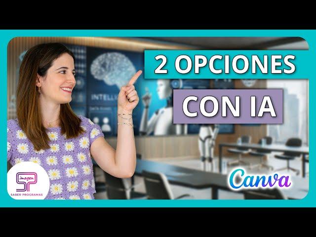 Crear PRESENTACIONES en Canva con Inteligencia Artificial