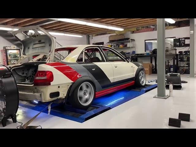 B5 S4 Drift car Dyno @ AZ Euros with GETWatkins Tuning