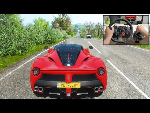 Ferrari LaFerrari - Forza Horizon 4 | (Logitech g29 + Shifter) gameplay