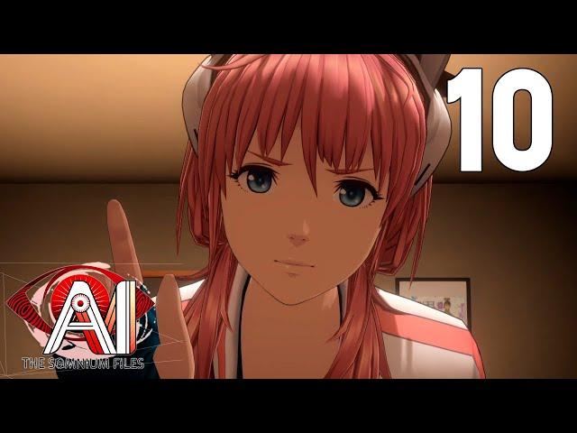 ПОСЛЕДНЯЯ ТРАНСЛЯЦИЯ - AI: The Somnium Files #10 (Прохождение на русском)