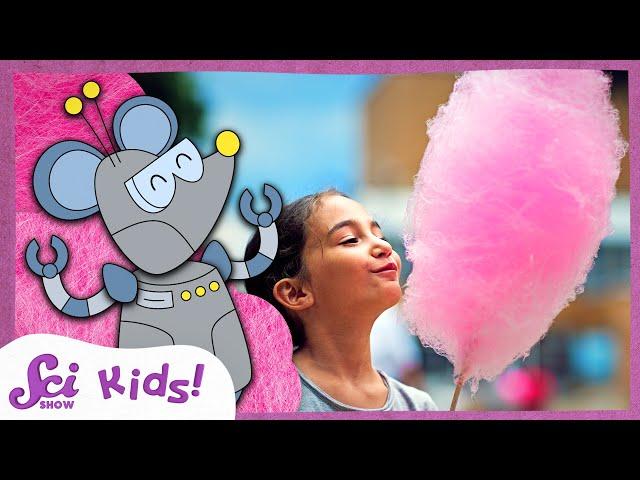 How Is Cotton Candy Made? | The Science of Food! | SciShow Kids