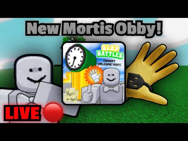 NEW MORTIS OBBY UPDATE LIVE | Slap Battles