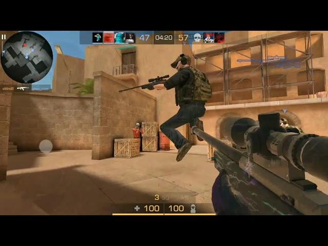 Gameplay with 2 knives from gold pass | Standoff 2