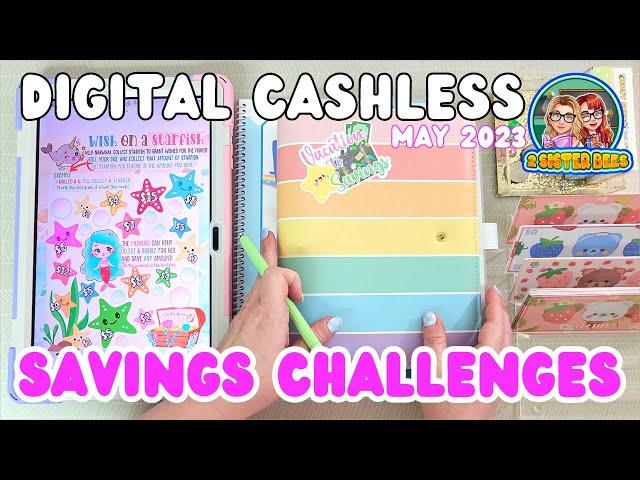 Digital Savings Challenges | May 2023 | Free Printable Game