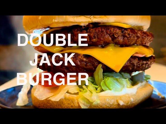 PIZZABAKERS DOUBLE JACK BURGER