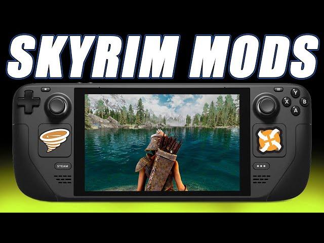 How to Mod Skyrim on the Steam Deck the EASY WAY! - Nexus Mods & Vortex Tutorial