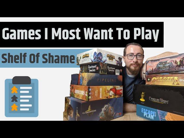 Top 10 Unplayed Games I Most Want to Play