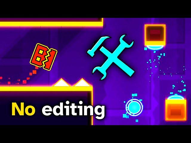 Building a Geometry Dash Level without video editing