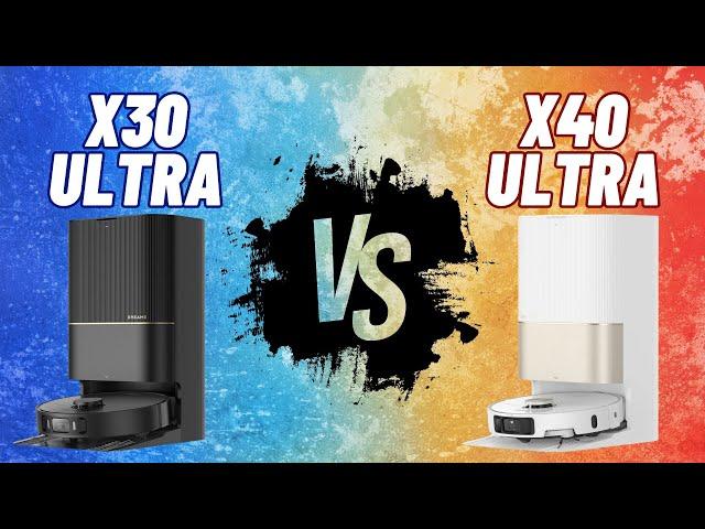 ROBOT ASPIRADOR DREAME 2025. X30 ULTRA VS X40 ULTRA PLUS. Comparativa COMPLETA. #robotaspirador