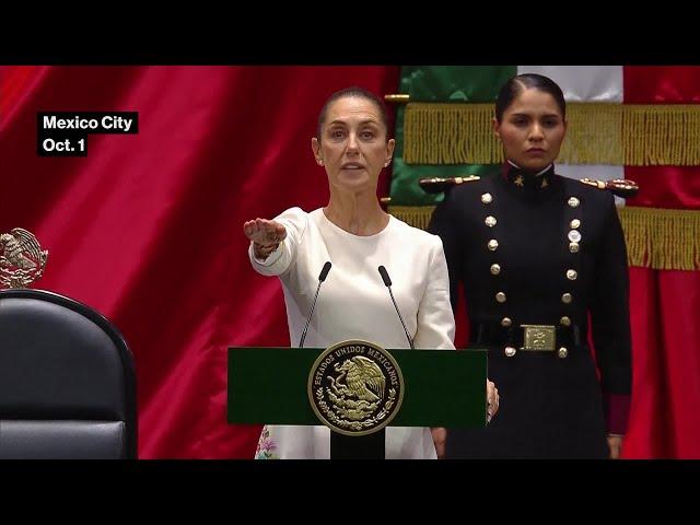 Claudia Sheinbaum Becomes Mexico's First Female President