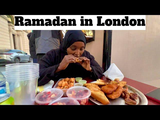 Ramadan Vibes!!! My First Iftar at a Somali Food Truck in London 