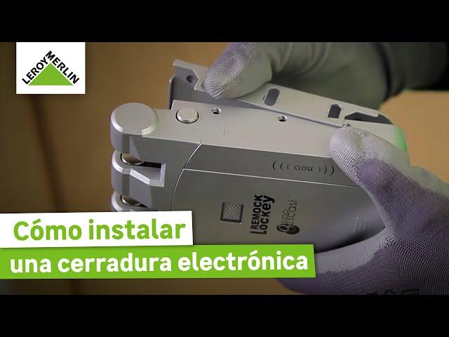 Cómo instalar una cerradura electrónica | LEROY MERLIN