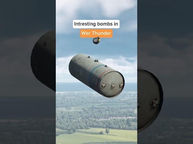 Interesting bombs in War Thunder