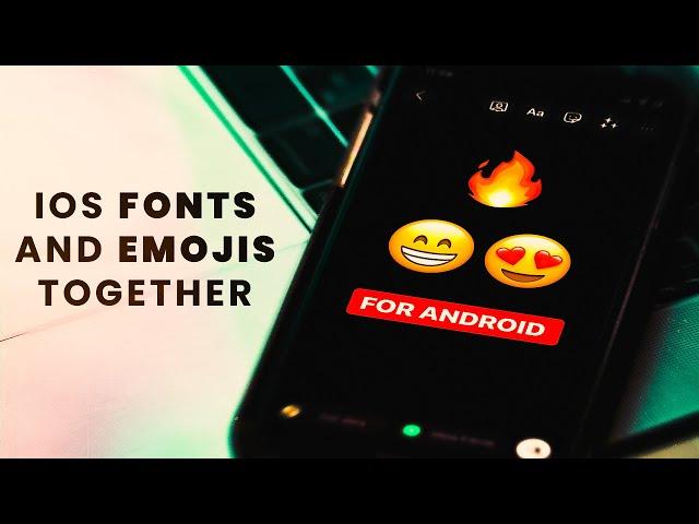 iOS Fonts And Emojis Together In Instagram Android // iOS Instagram