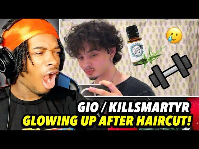 GIO GLOWING UP AFTER MY HAIRCUT!!