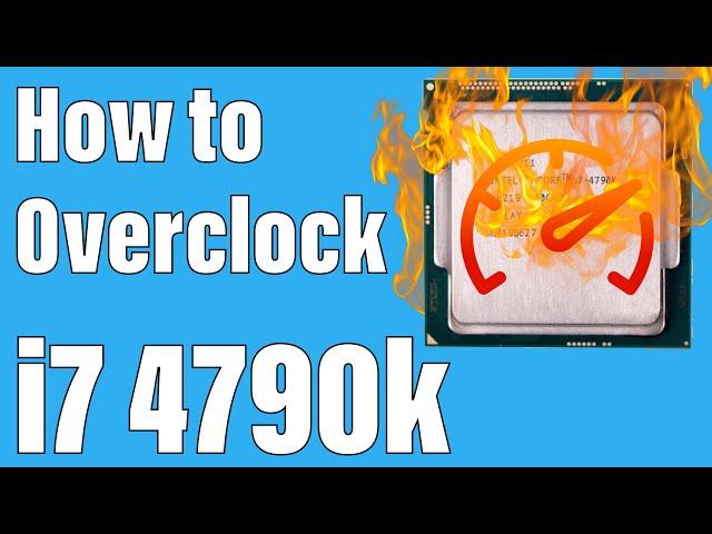 How to overclock the i7 4790k & 2400MHz Memory