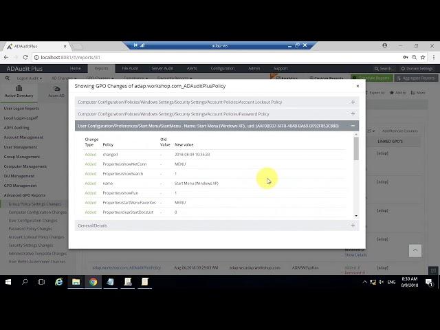 How to track Group Policy Changes?
