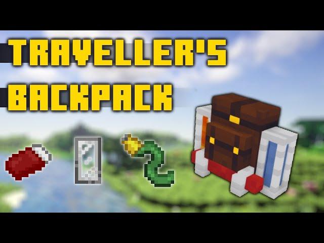 ЭТО ЛУЧШИЙ МОД НА РЮКЗАК В МАЙНКРАФТ! ГАЙД ОБЗОР МОДА МАЙНКРАФТ TRAVELLER'S BACKPACK MINECRAFT 1.16