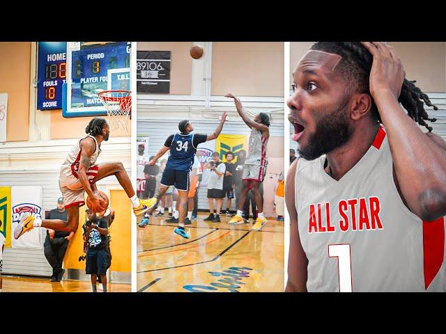 I PLAYED IN A CELEBRITY ALL STAR BASKETBALL GAME