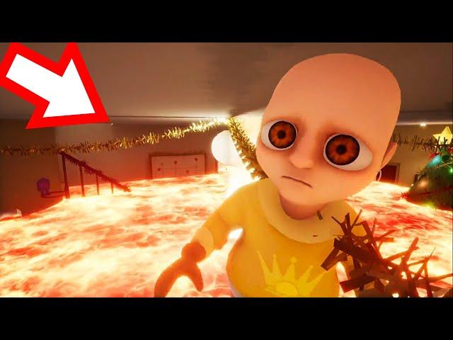 ЛАВА ЗАТОПИЛА ДОМ ? СПАСАЮ ЛЫСЫХ ! ИГРА The Baby In Yellow