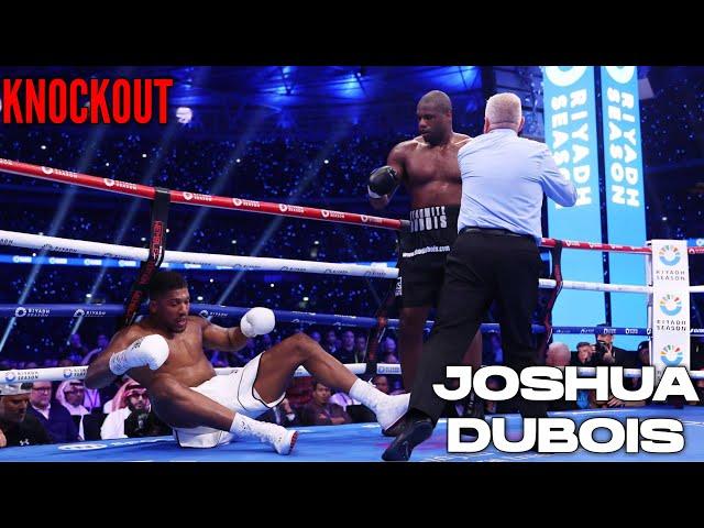 ANTHONY JOSHUA VS DANIEL DUBOIS KNOCKOUT