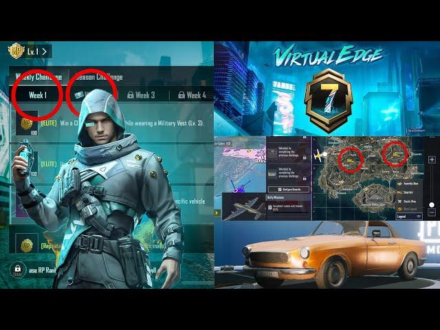 C6S18 A7 Week 1 နဲ့ 2 RP Mission ဘယ်လိုဖြည့်ကြမလဲ || PUBG Mobile