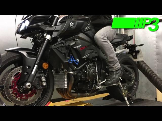 Yamaha MT 10 Dyno Power run P3 Tuning Liverpool