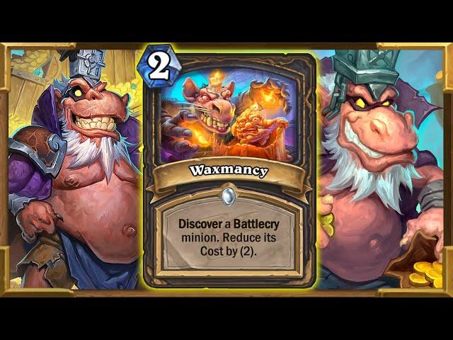 The 0.1% RNG! Waxmancy Into Perfect Lethal! Full Galakrond Tempo Secret Rogue | Hearthstone