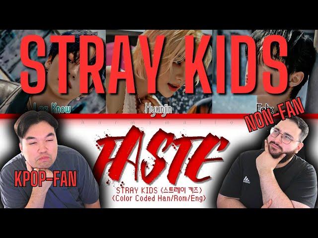 Non Kpop Fan First Listen to STRAY KIDS (스트레이 키즈) - TASTE Lyrics Reaction