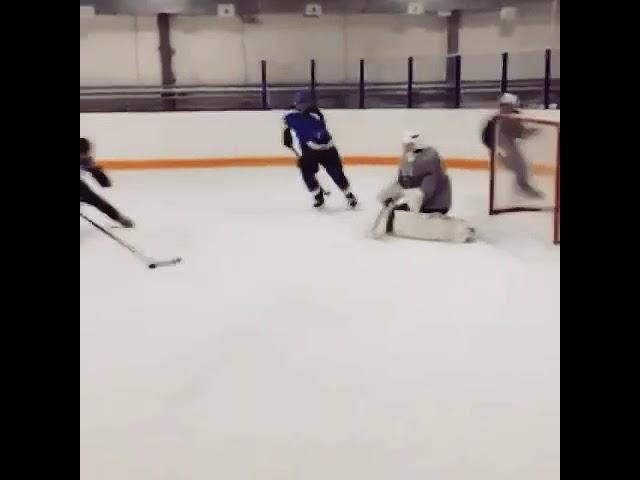 Amazing save by Ilya Kalinichenko